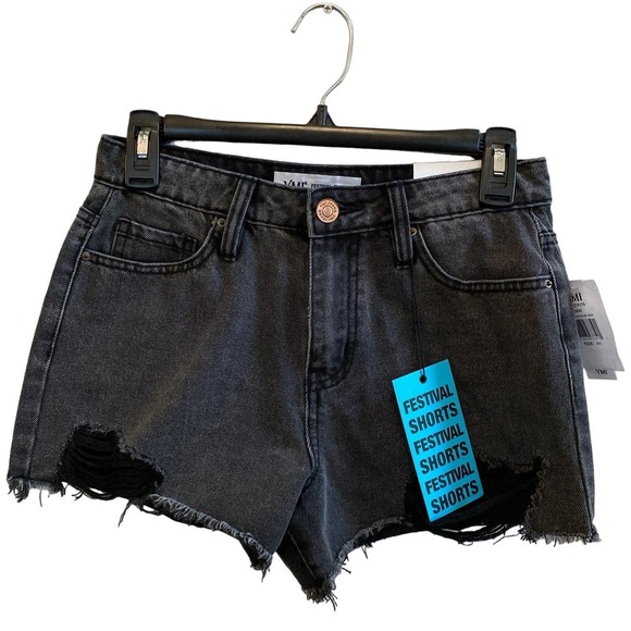 NWT YMI Women's High Rise Festival Shorts, size 7/28 - Picture 3 of 9